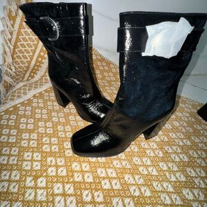 NINE WEST- Elegant Black Women's Ankle Boots “Taress”